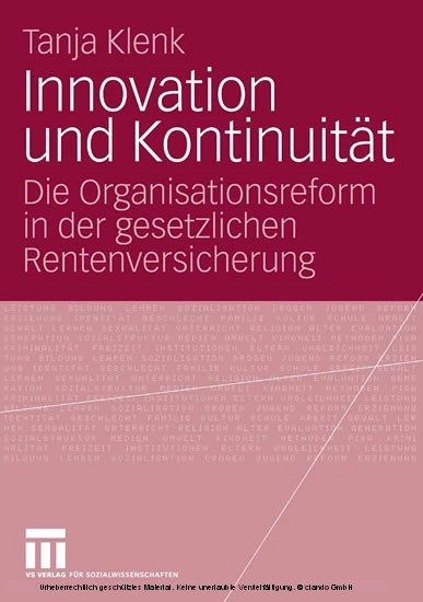 Innovation und Kontinuität main product photo