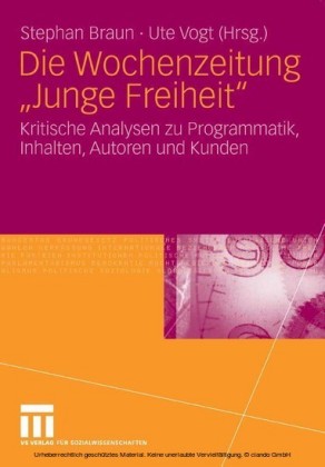 Die Wochenzeitung 'Junge Freiheit'