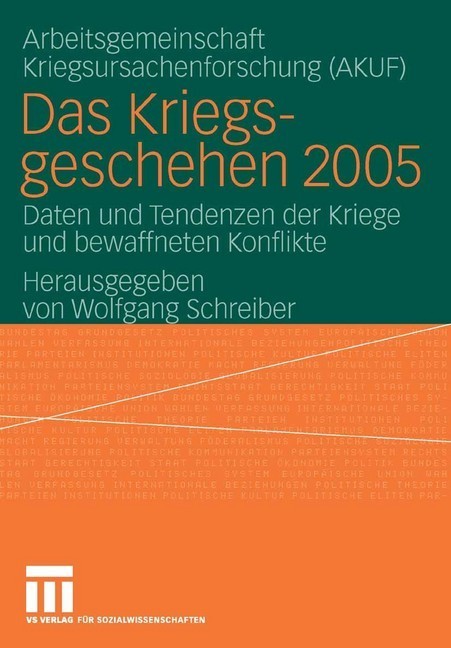 Das Kriegsgeschehen 2005 main product photo