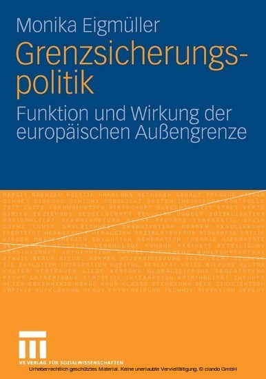Grenzsicherungspolitik main product photo