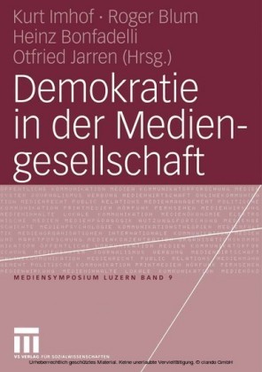 Demokratie in der Mediengesellschaft
