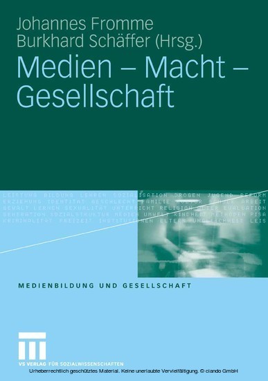 Medien - Macht - Gesellschaft main product photo