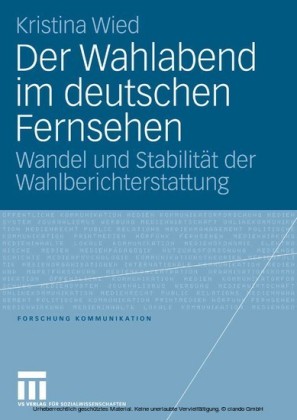 Der Wahlabend im deutschen Fernsehen