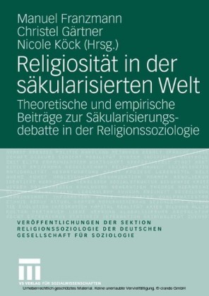 Religiosität in der säkularisierten Welt