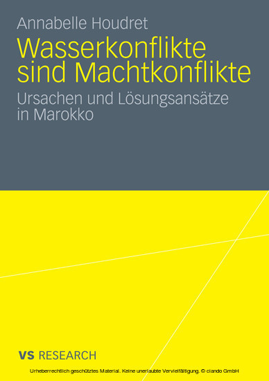 Wasserkonflikte sind Machtkonflikte main product photo