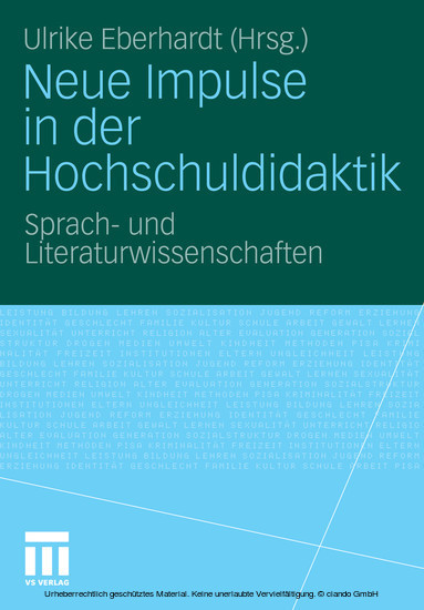 Neue Impulse in der Hochschuldidaktik main product photo