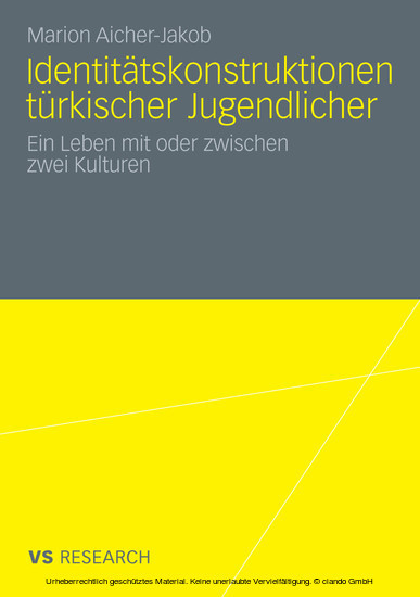 Identitätskonstruktionen türkischer Jugendlicher main product photo