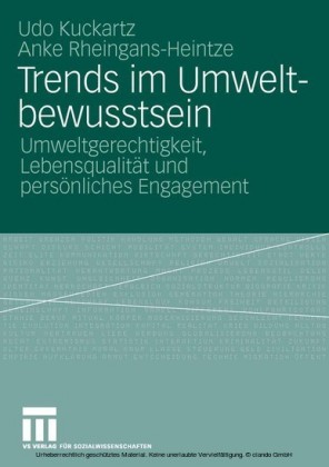 Trends im Umweltbewusstsein