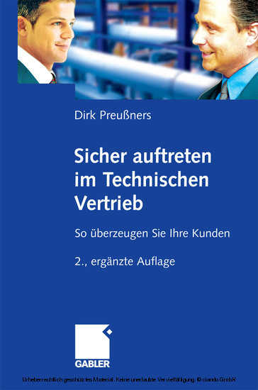 Sicher auftreten im Technischen Vertrieb main product photo