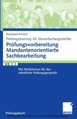 Prüfungsvorbereitung Mandantenorientierte Sachbearbeitung