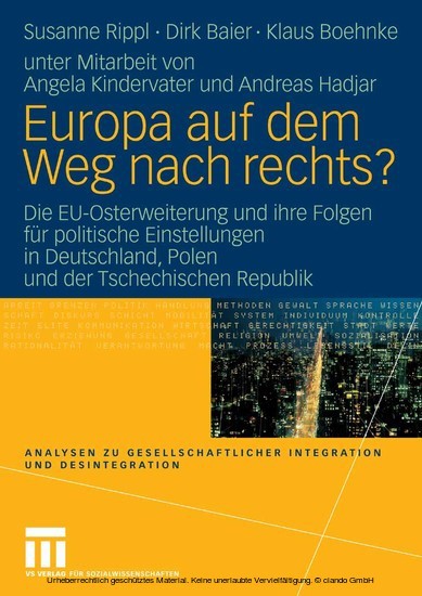 Europa auf dem Weg nach rechts? main product photo