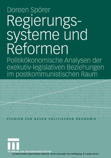 Regierungssysteme und Reformen main product photo
