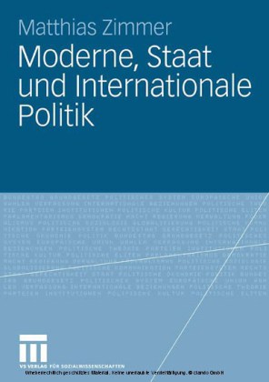 Moderne, Staat und Internationale Politik