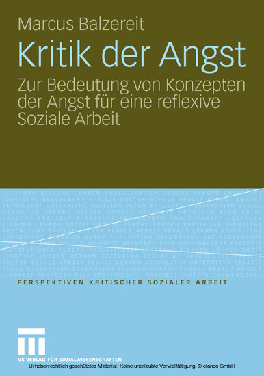 Kritik der Angst main product photo