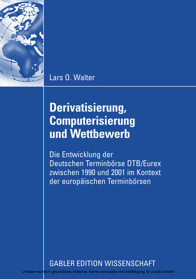 Derivatisierung, Computerisierung und Wettbewerb main product photo