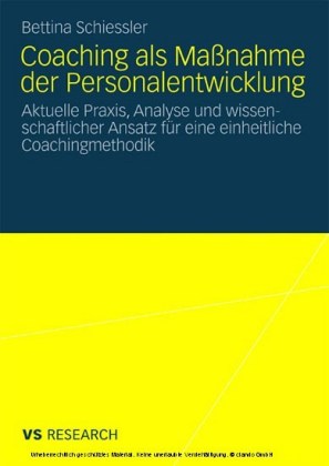Coaching als Maßnahme der Personalentwicklung