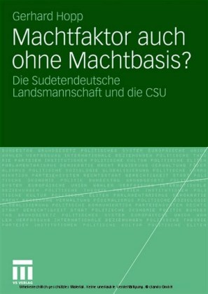 Machtfaktor auch ohne Machtbasis?