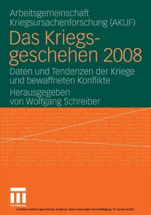 Das Kriegsgeschehen 2008