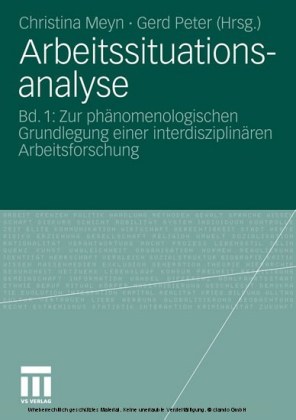 Arbeitssituationsanalyse