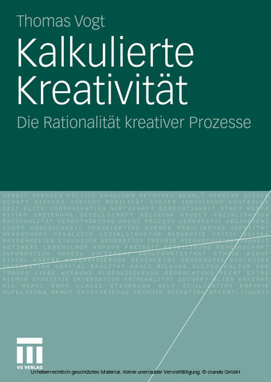 Kalkulierte Kreativität main product photo
