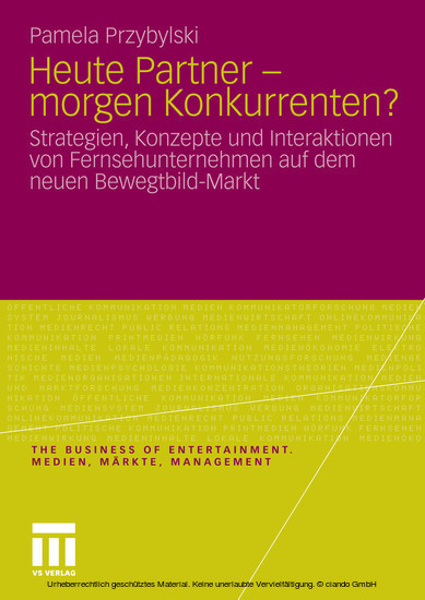 Heute Partner - morgen Konkurrenten? main product photo