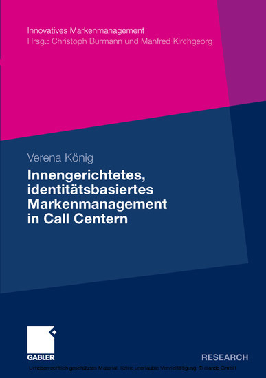 Innengerichtetes, identitätsbasiertes Markenmanagement in Call Centern main product photo