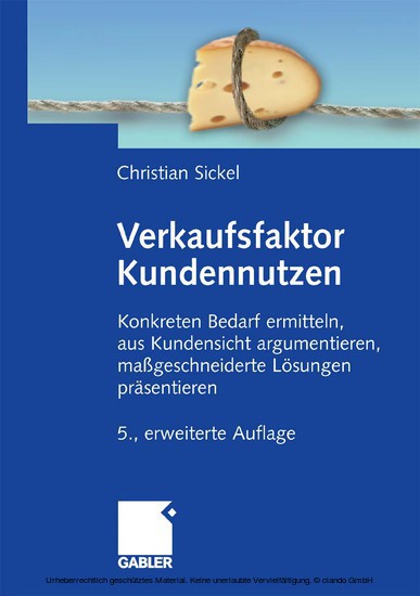 Verkaufsfaktor Kundennutzen main product photo