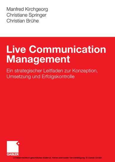 Live Communication Management main product photo