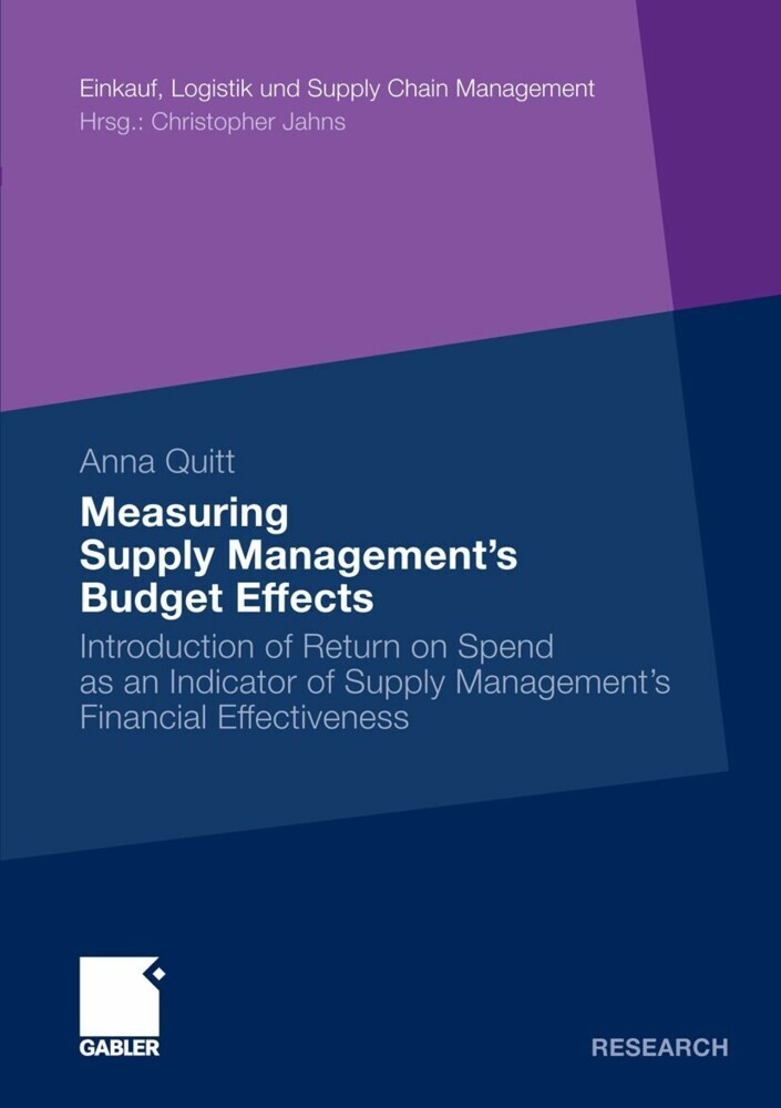 Measuring Supply Management's Budget Effects main product photo