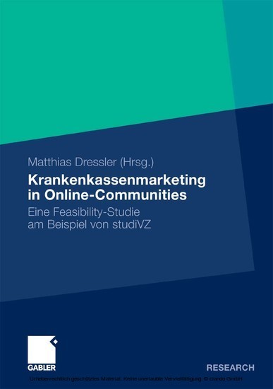 Krankenkassenmarketing in Online-Communities main product photo