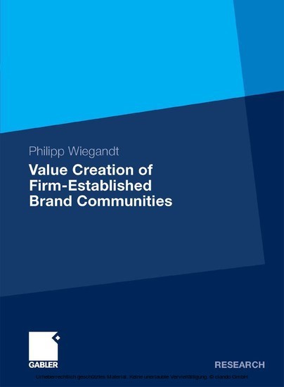 Value Creation of Firm-Established Brand Communities main product photo
