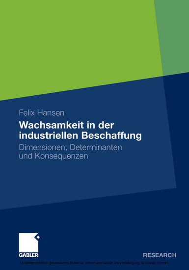 Wachsamkeit in der industriellen Beschaffung main product photo