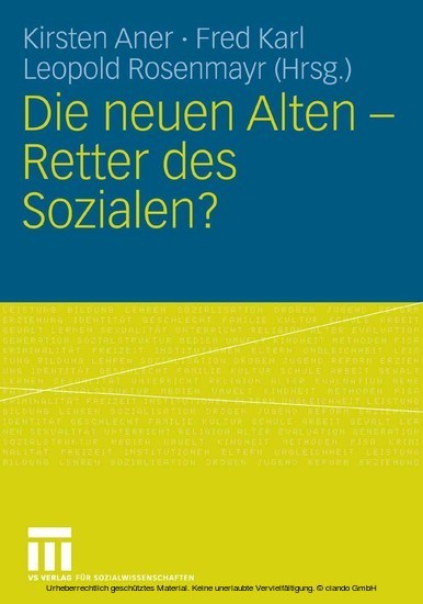 Die neuen Alten - Retter des Sozialen? main product photo