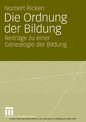 Die Ordnung der Bildung
