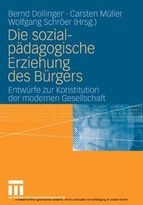 Die sozialpädagogische Erziehung des Bürgers