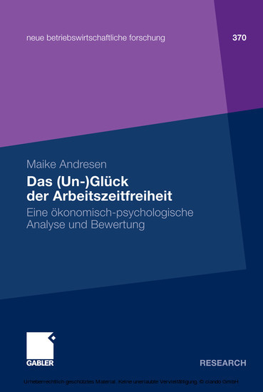Das (Un-)Glück der Arbeitszeitfreiheit main product photo