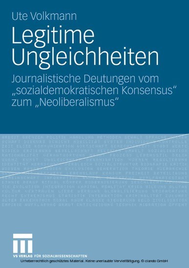 Legitime Ungleichheiten main product photo