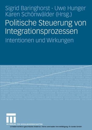 Politische Steuerung von Integrationsprozessen