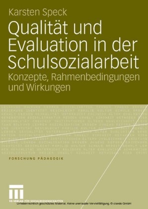 Qualität und Evaluation in der Schulsozialarbeit