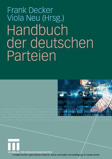 Handbuch der deutschen Parteien main product photo