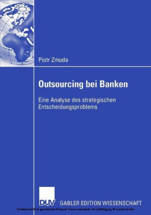 Outsourcing bei Banken
