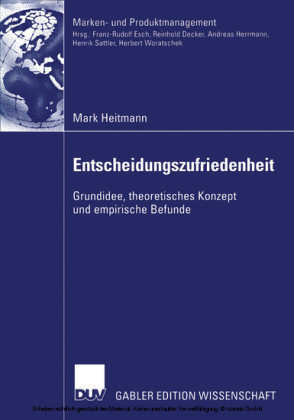 Entscheidungszufriedenheit