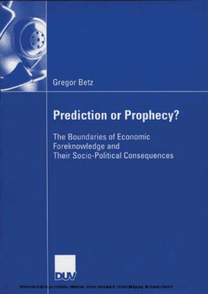 Prediction or Prophecy?