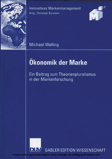 Ökonomik der Marke main product photo