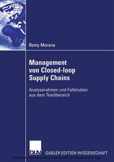 Management von Closed-loop Supply Chains main product photo