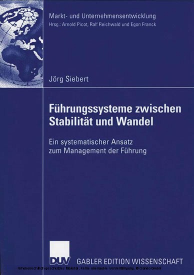 Führungssysteme zwischen Stabilität und Wandel main product photo