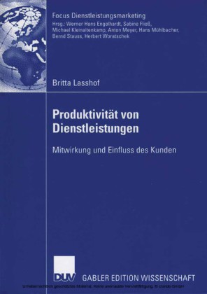 Produktivität von Dienstleistungen