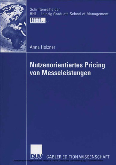 Nutzenorientiertes Pricing von Messeleistungen main product photo