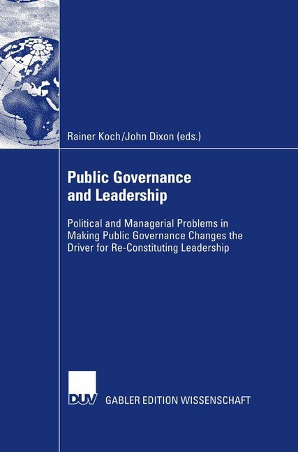 Public Governance and Leadership main product photo