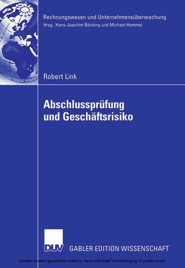 Abschlussprüfung und Geschäftsrisiko main product photo